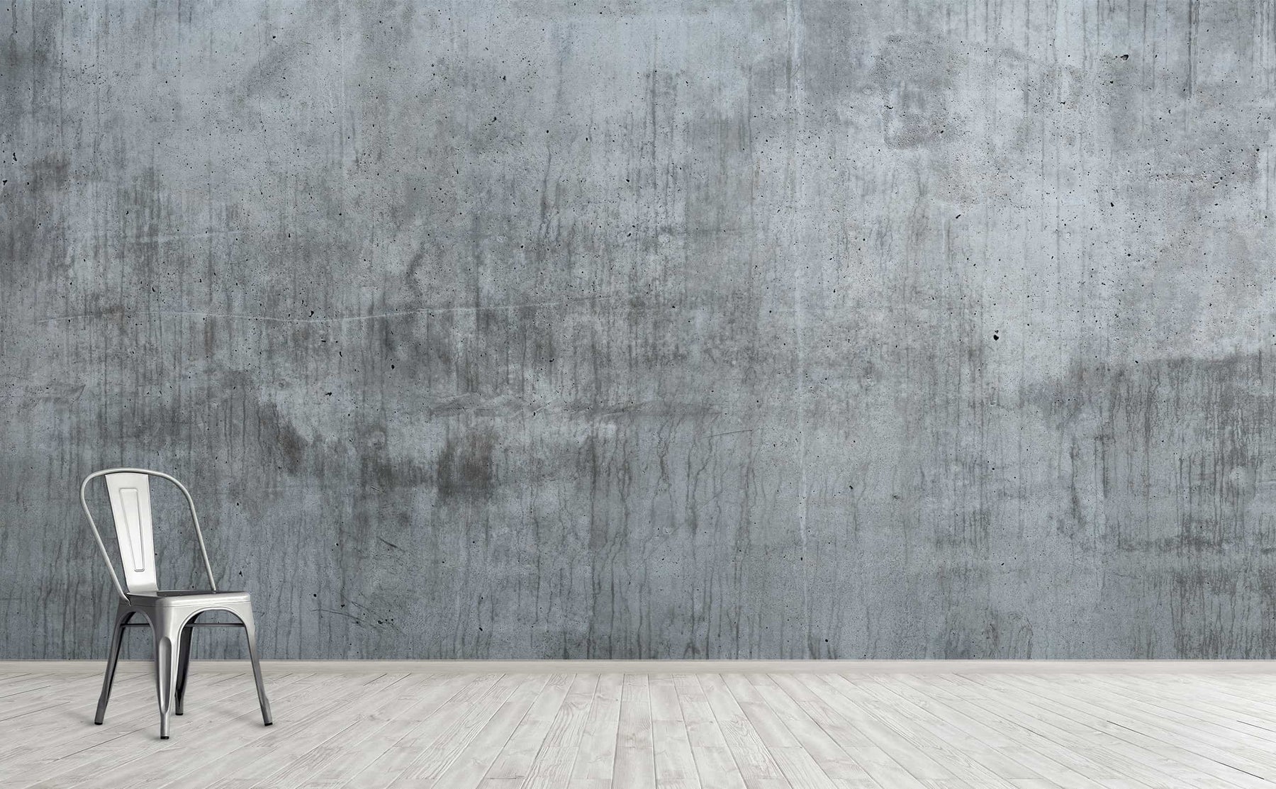 A closer look at Faux Shadows On A Wall Mural