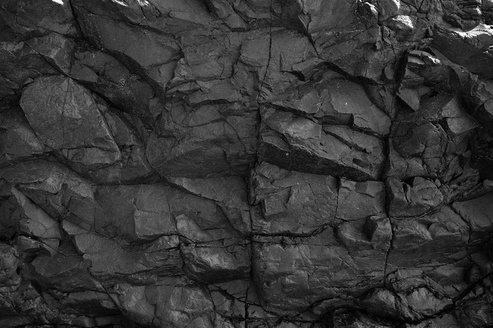 Obsidian Boulder wall mural full design | Walls Need Love