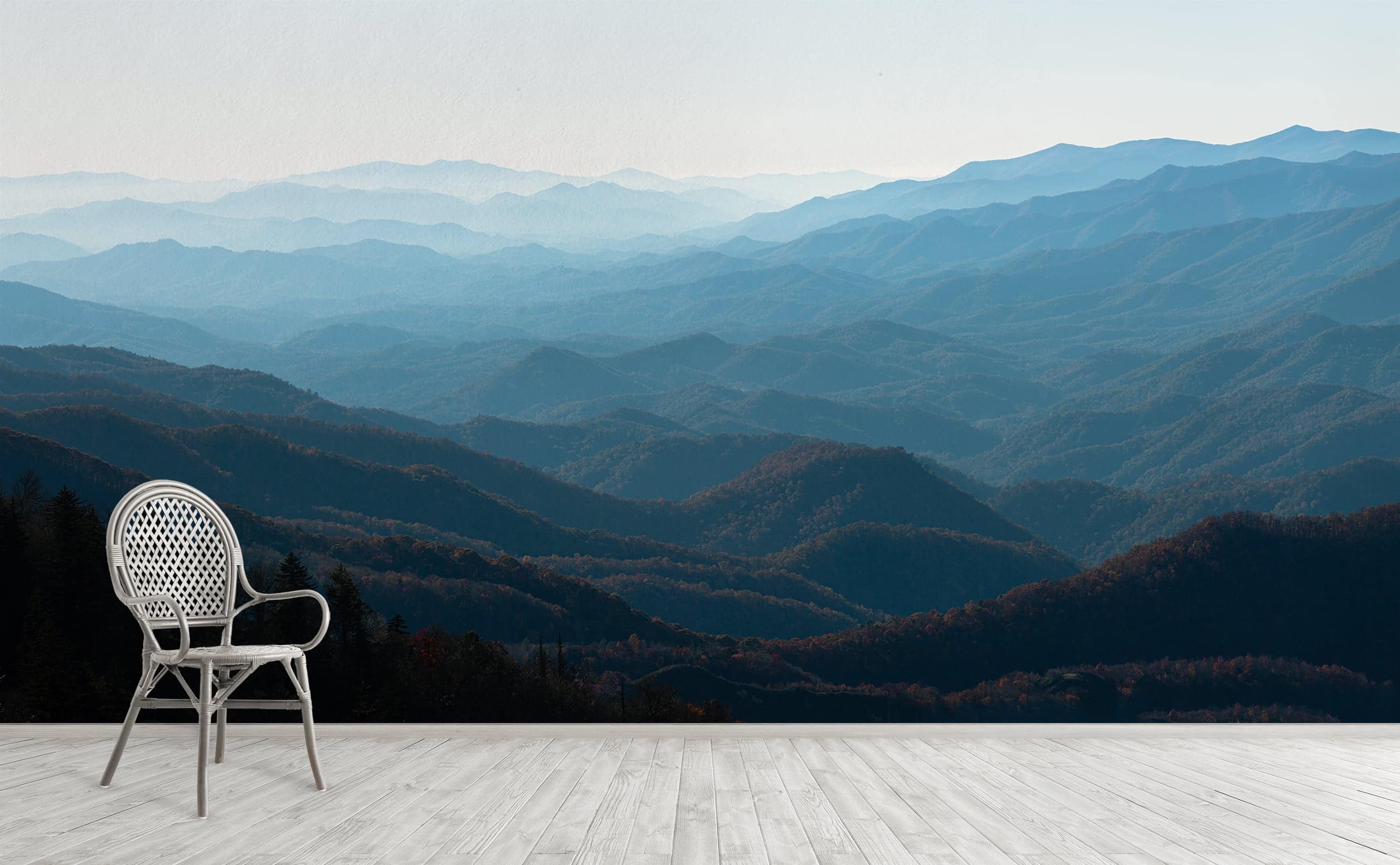 Great Smoky Mountains Wall Mural by Walls Need Love??