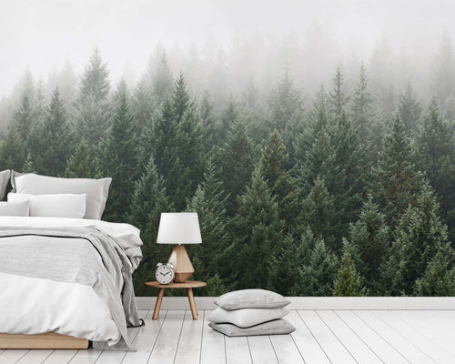 Winter Mist Wall Mural by Walls Need Loveå¨