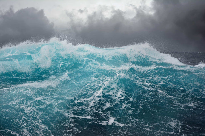 Stormy Seas Wall Mural by Walls Need Love