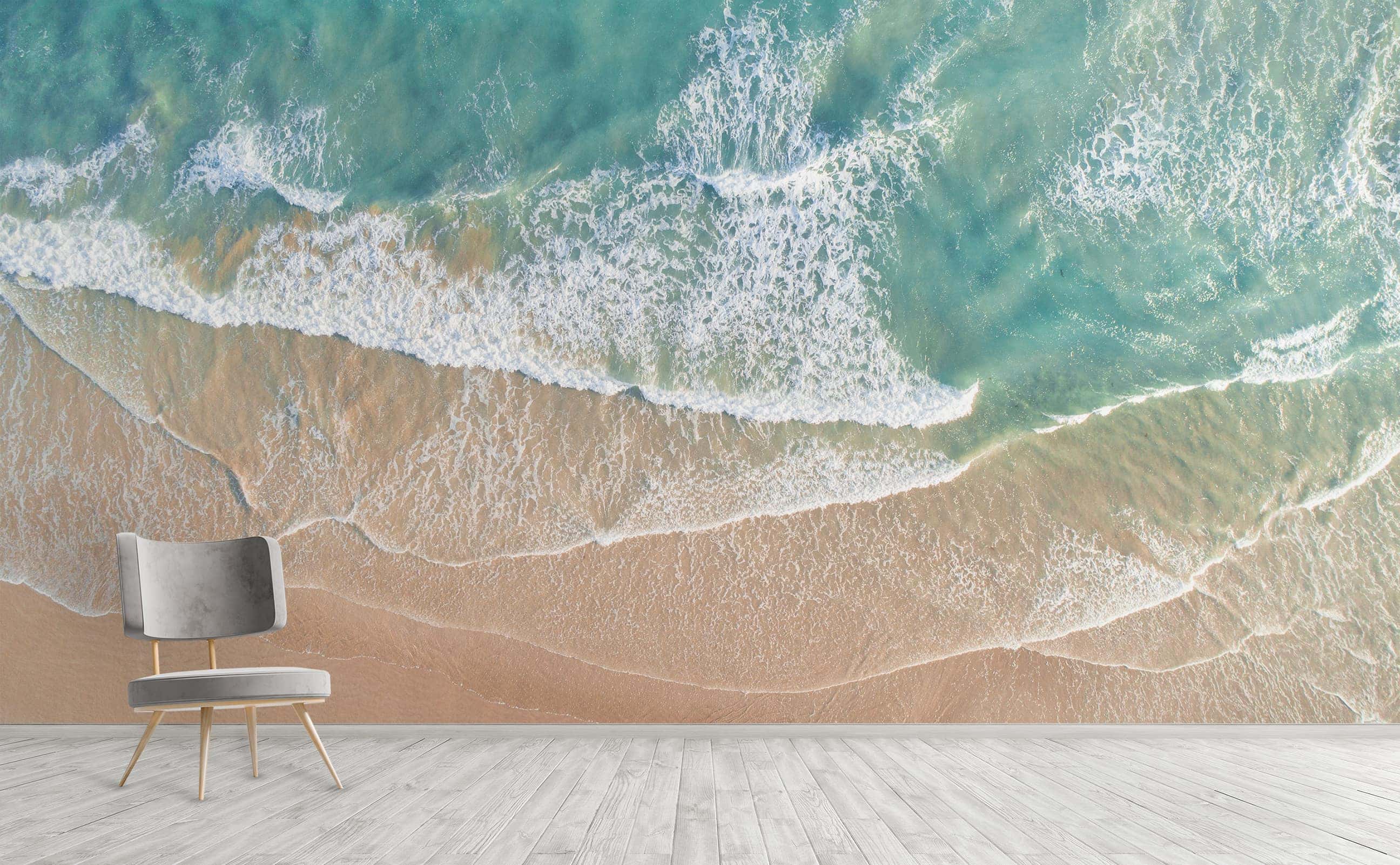 Rough Sea Waves – extraordinary wall mural– Photowall