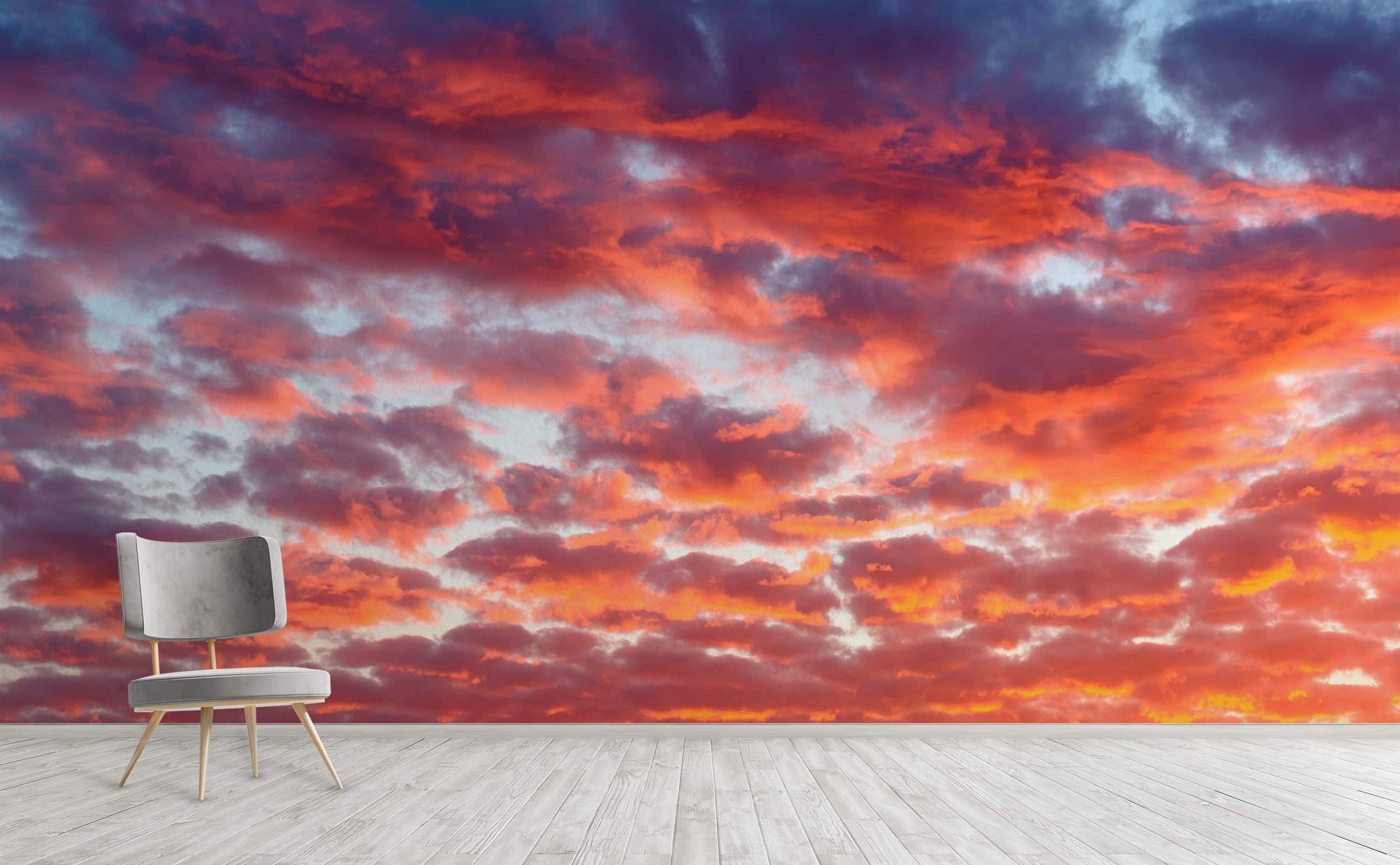 Eternal Sunset Wall Mural by Walls Need Love┬«