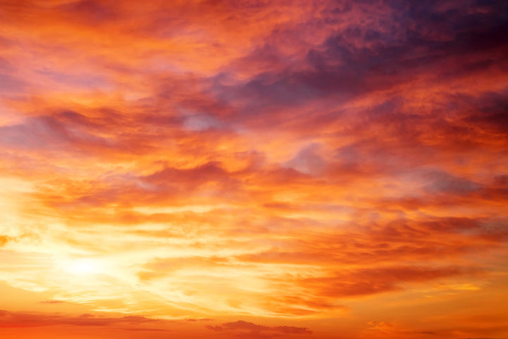 Sky Fire Wall Mural by Walls Need Love