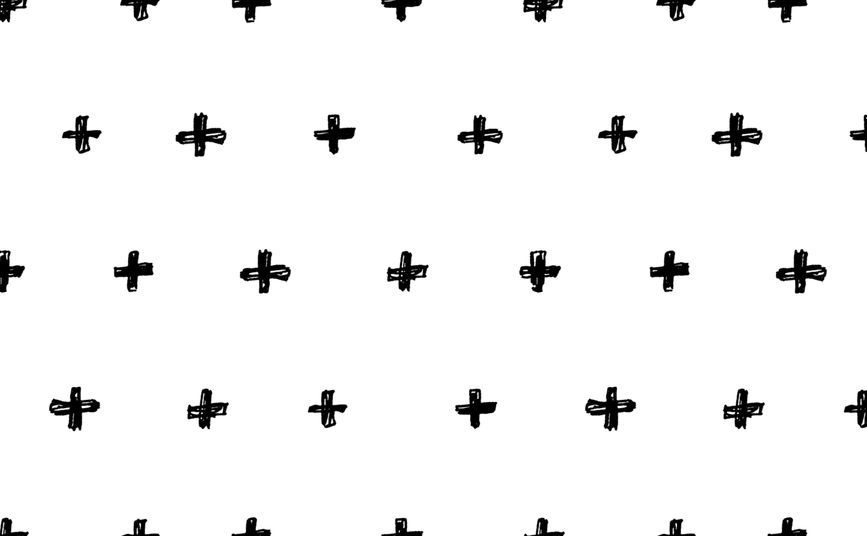 black and white crosses wallpaper