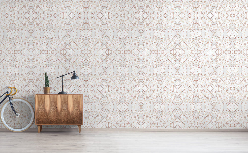 White Stone Wallpaper by Walls Need Love