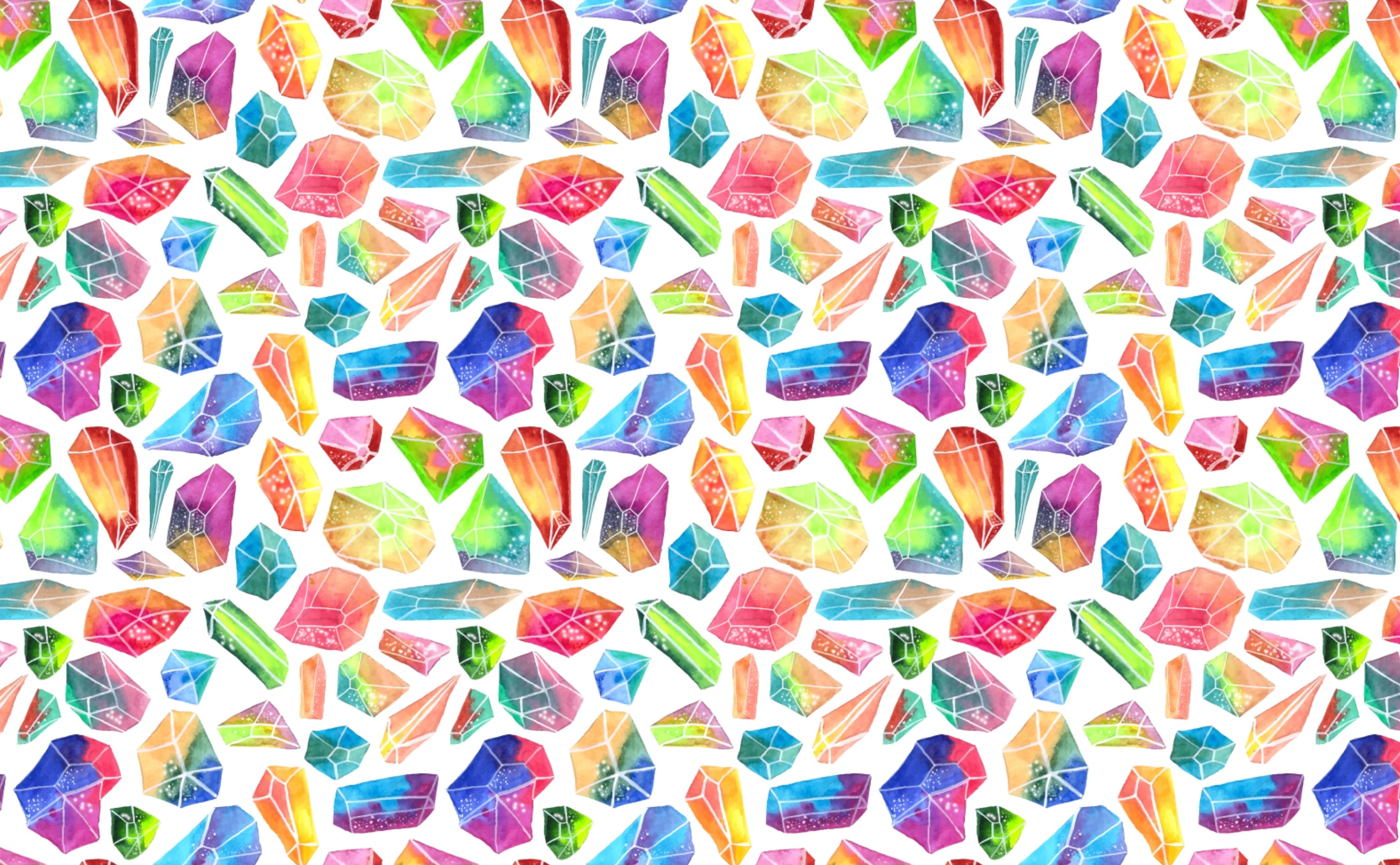 Rainbow Crystals Sample