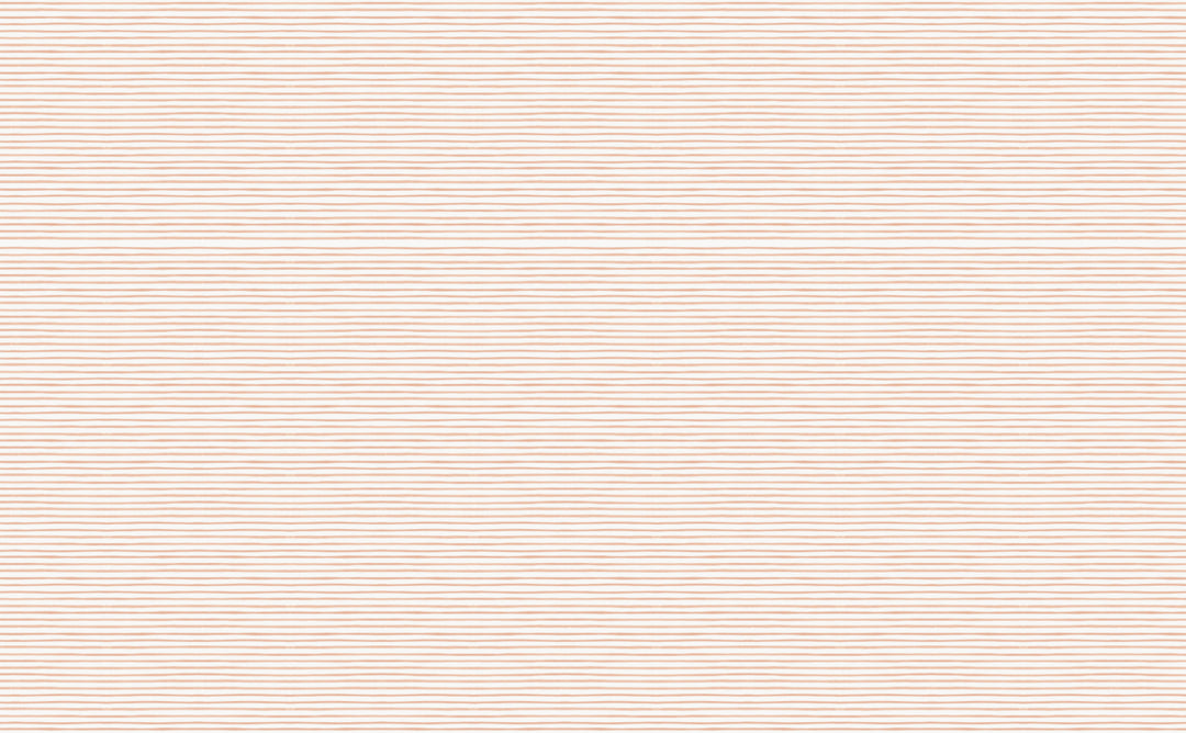 Blush Watercolor Stripes Wallpaper by Walls Need Love®