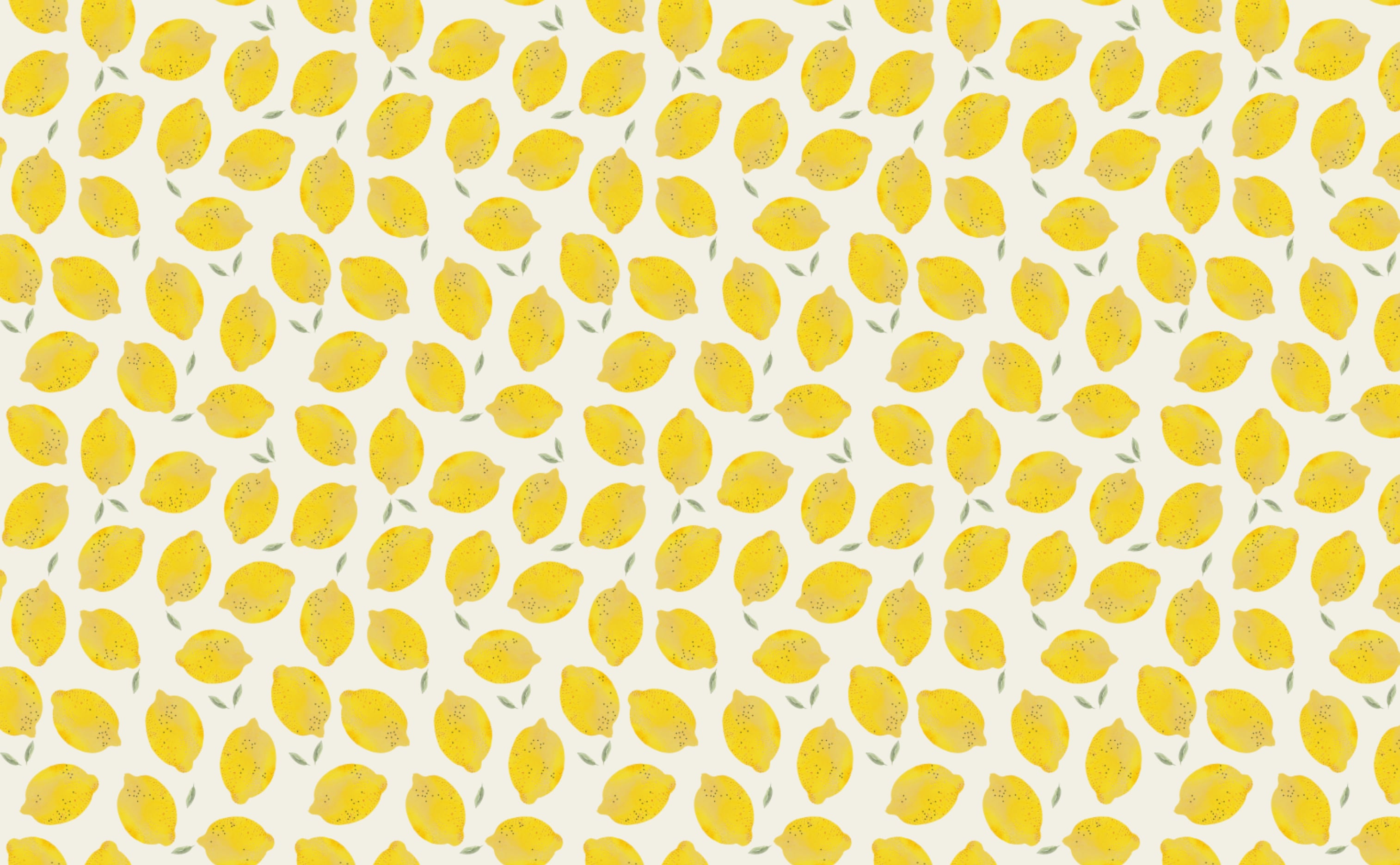 Lemon Wallpaper Pattern by Walls Need Love®