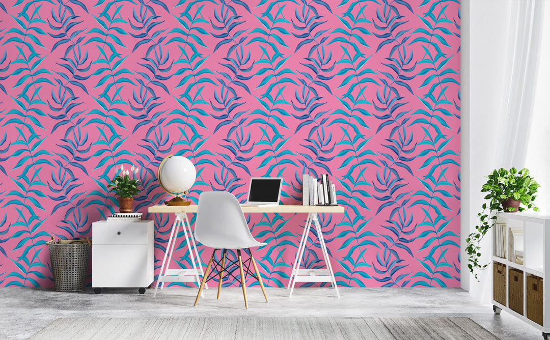 Neon Palms | Wallpaper