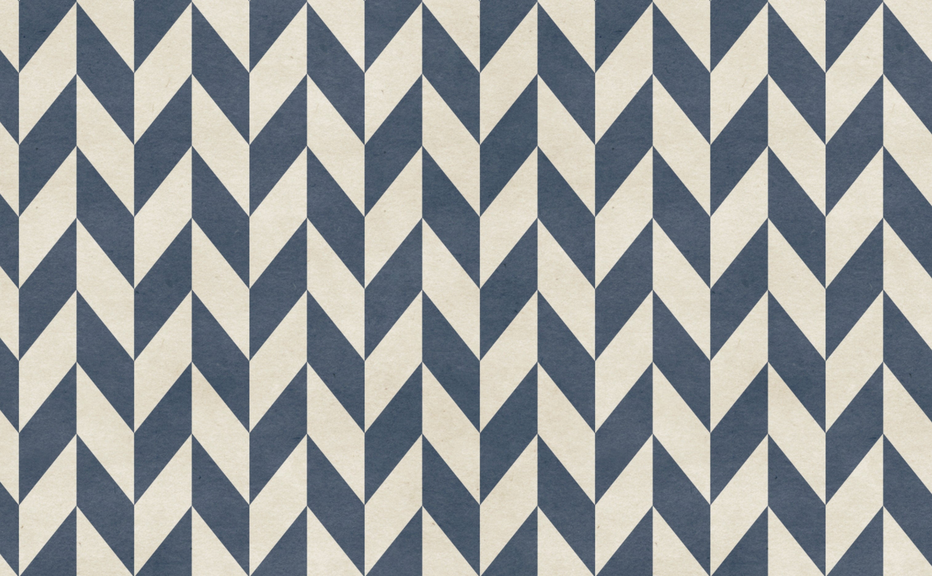 Chevron Pattern With Initials Wallpaper
