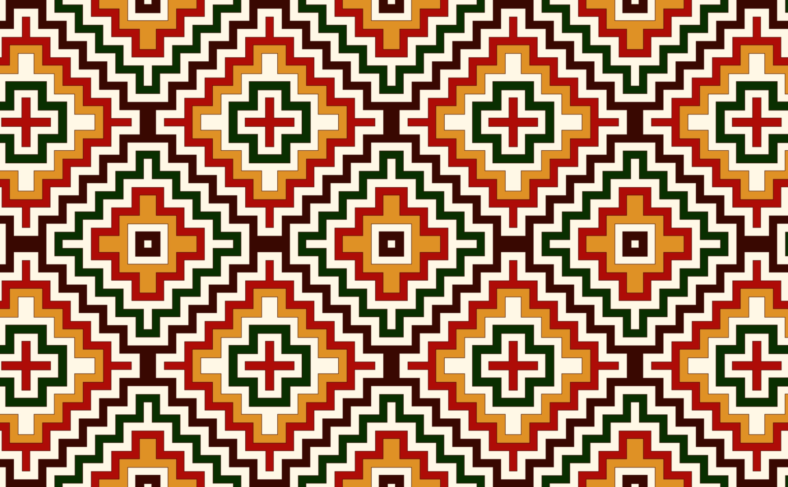 Bohemian Patterns Wallpaper
