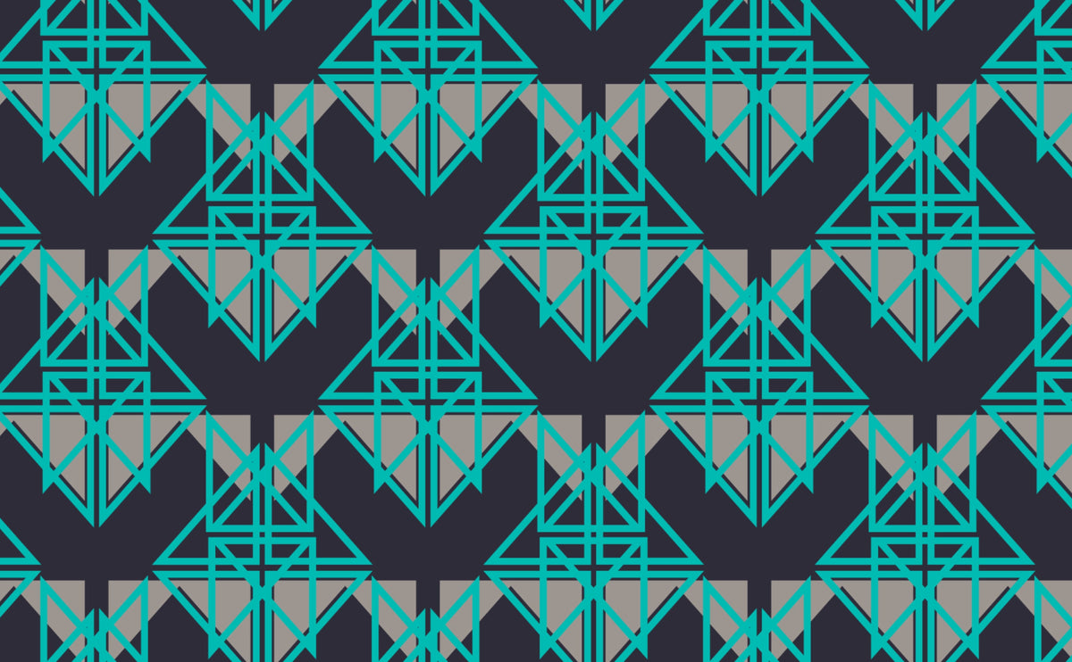 Wallpaper Pattern Abstract Geometric Pattern Wallpaper for Walls | Tallulah – WallsNeedLove