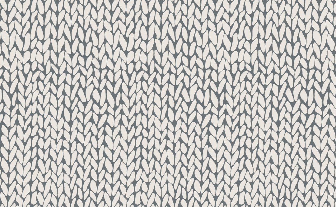 Hand Knit Grey Sample