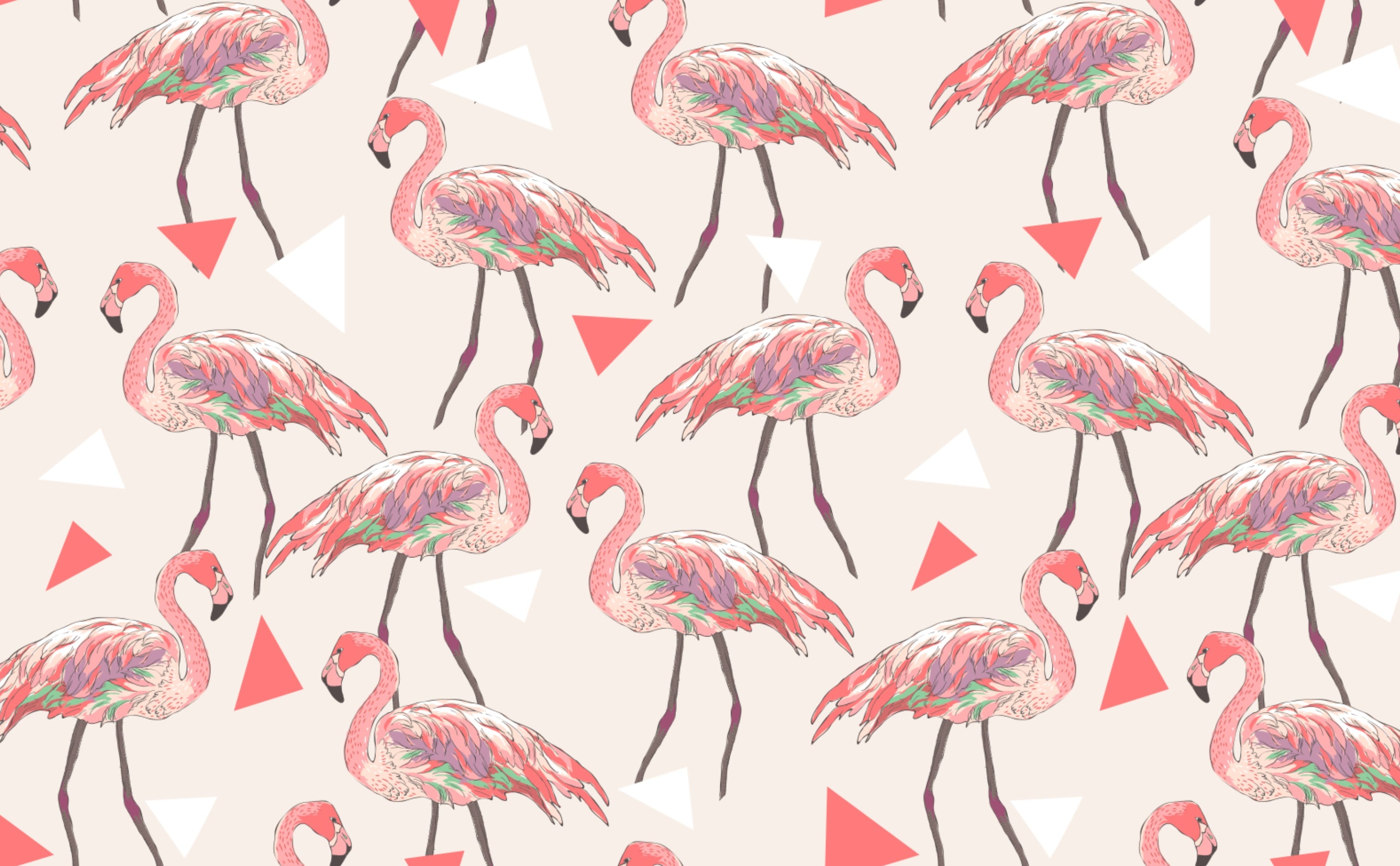 Funky Flamingos Sample