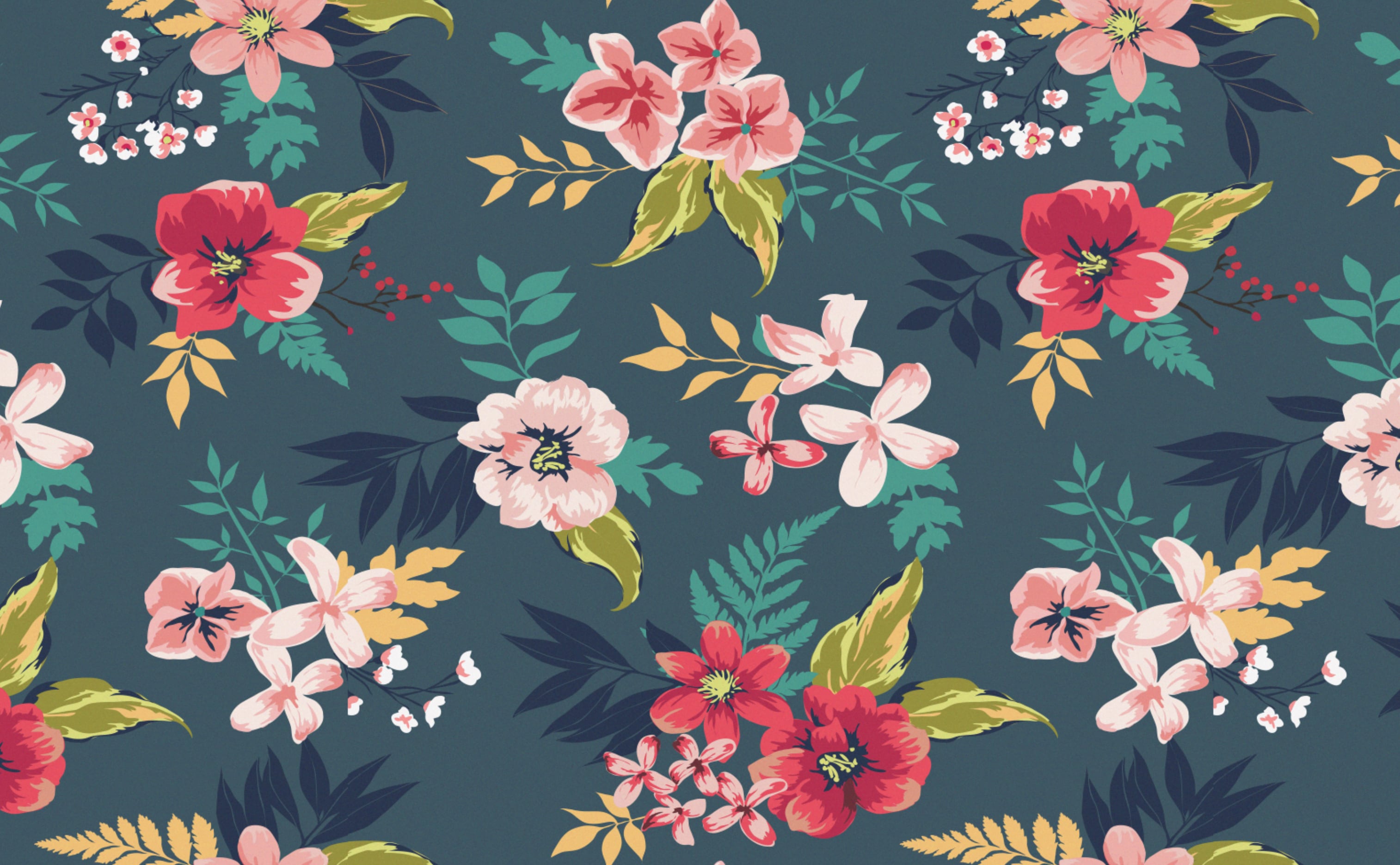 tropical pattern wallpaper hd