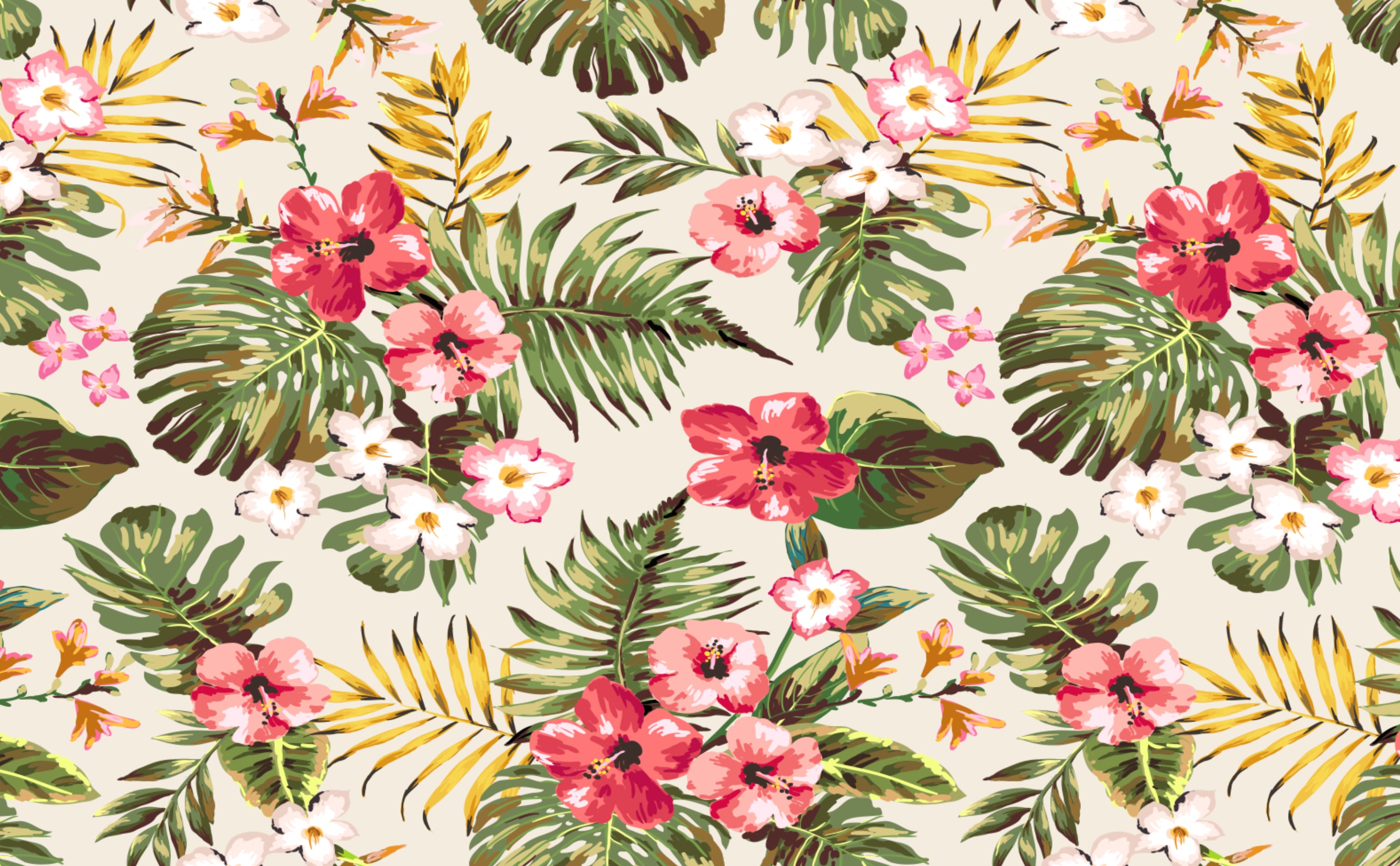 tropical flowers wallpaper hd