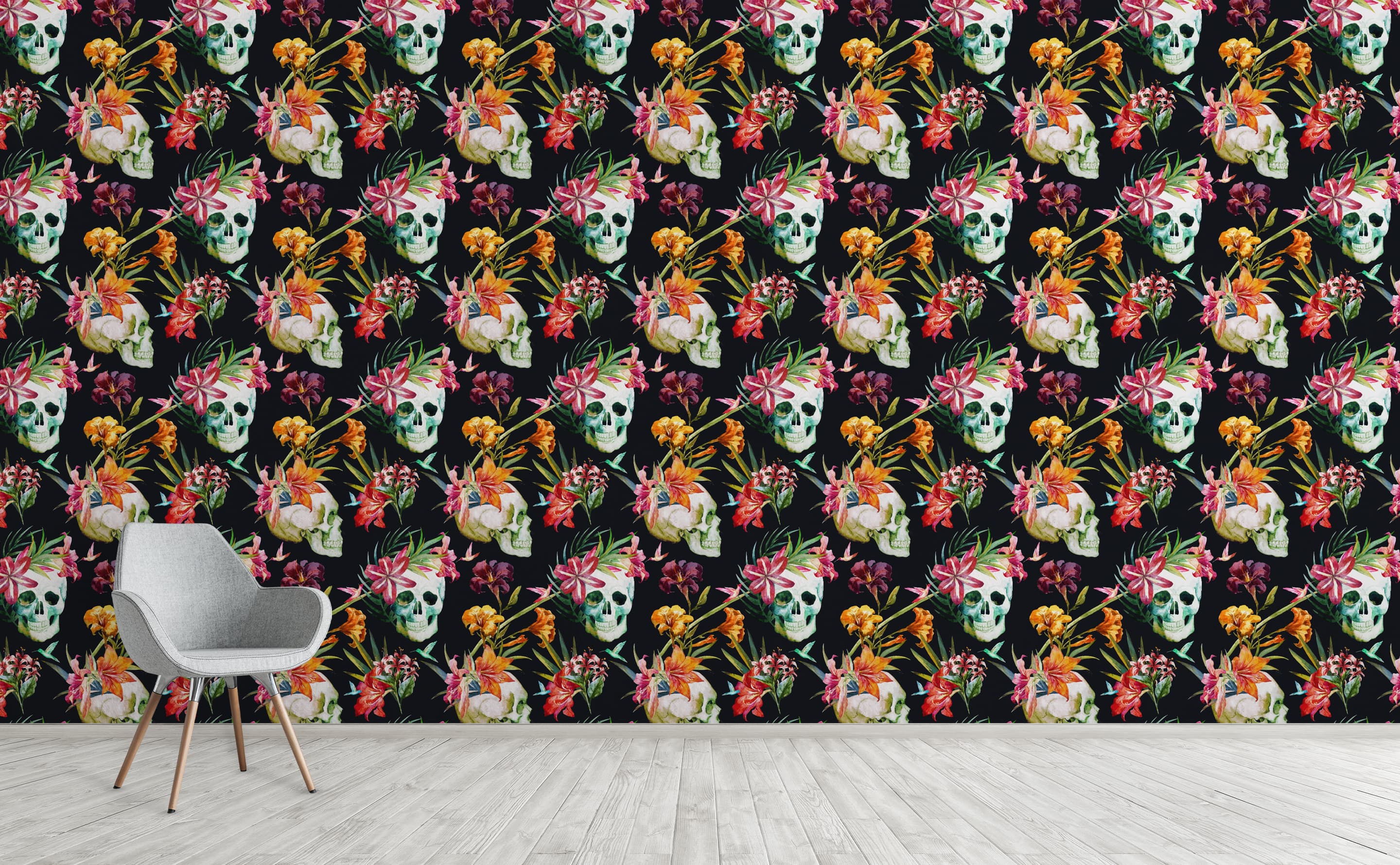 skull art wallpaper