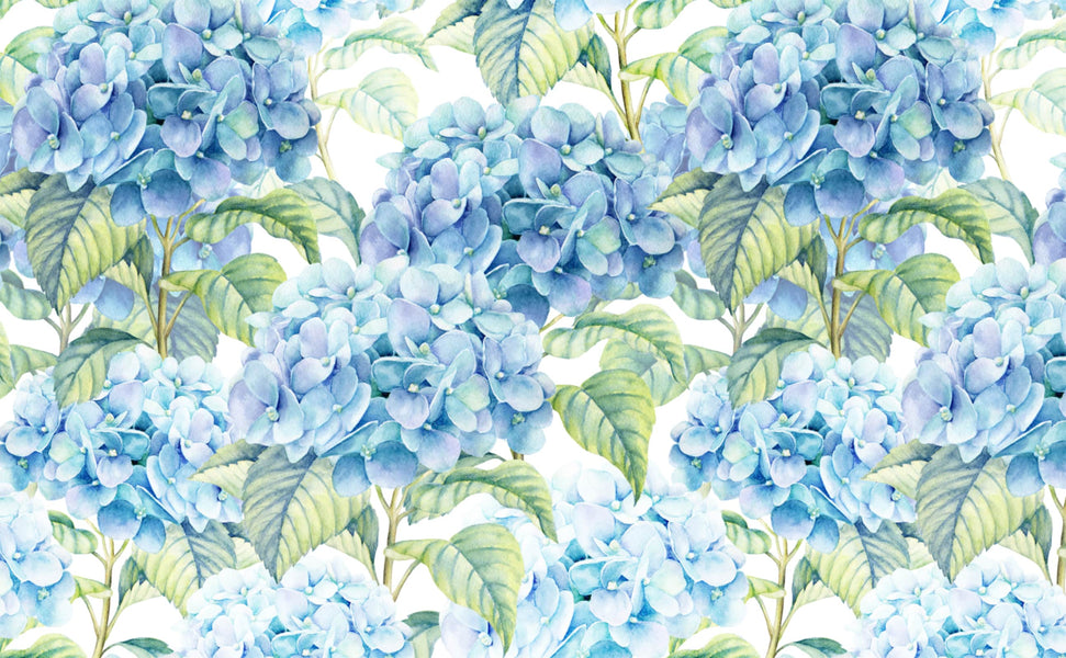 Brewster Home Fashions Heidi Watercolor Florals Blue Wallpaper |  DecoratorsBest