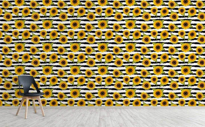 Bright Stripes Wallpaper Pattern by Walls Need Love®