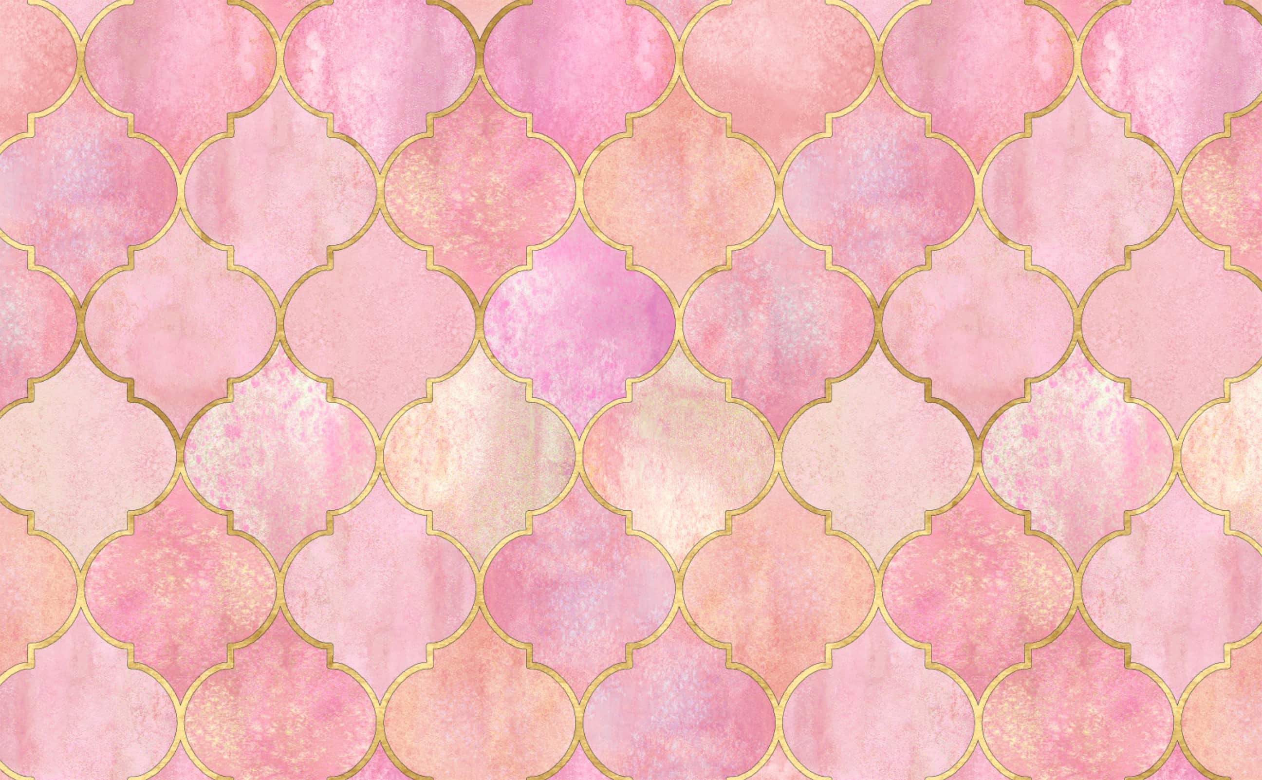 pink moroccan background