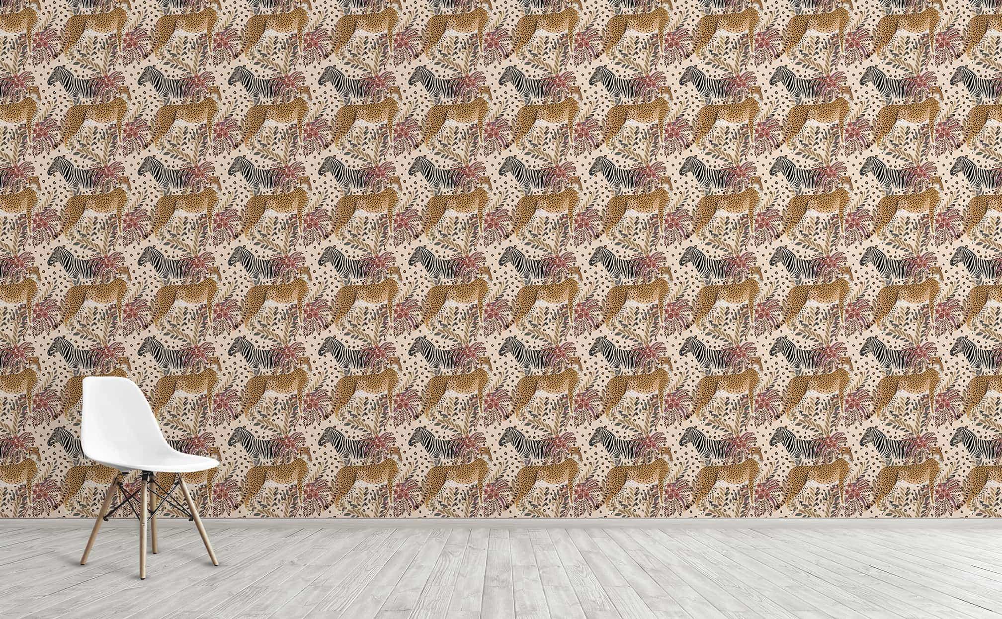 No Reservation Wallpaper Pattern by Walls Need Love®