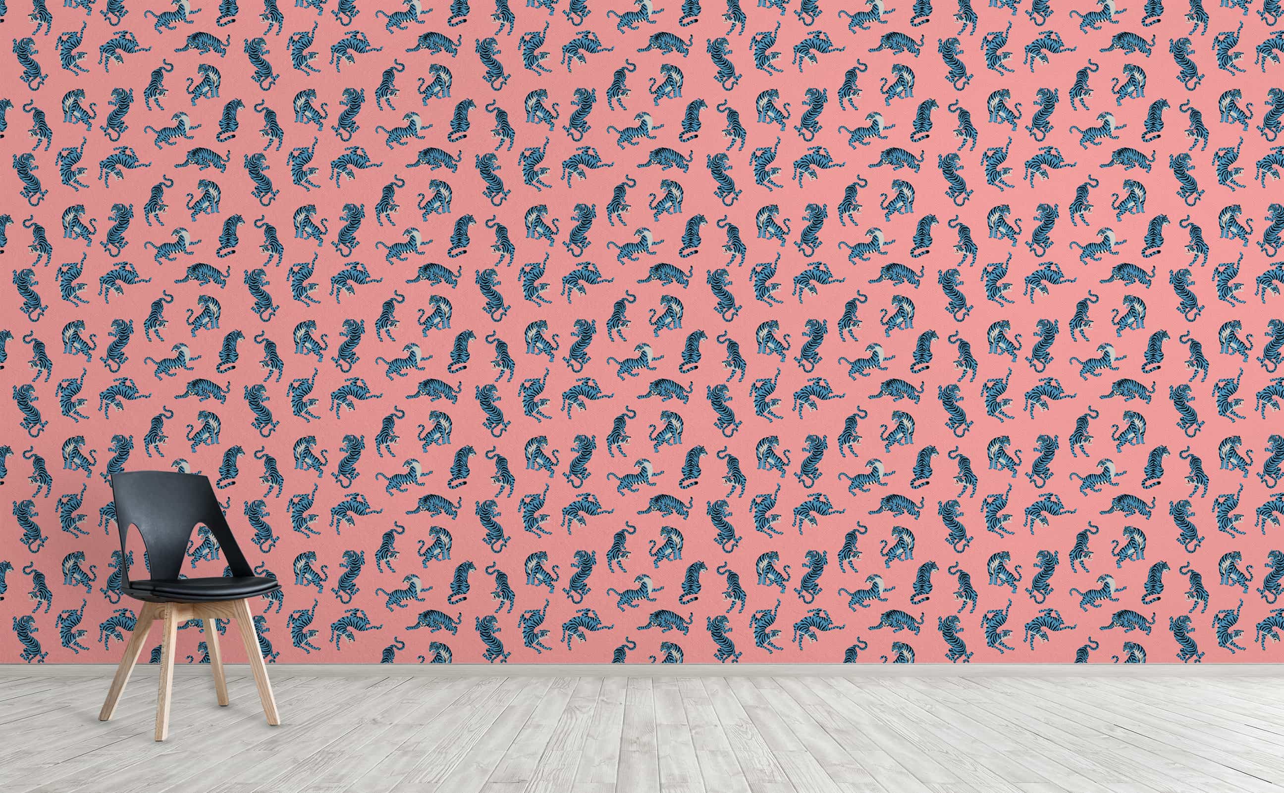coral wallpaper for walls